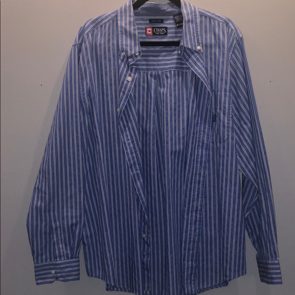 Chaps easy care button down